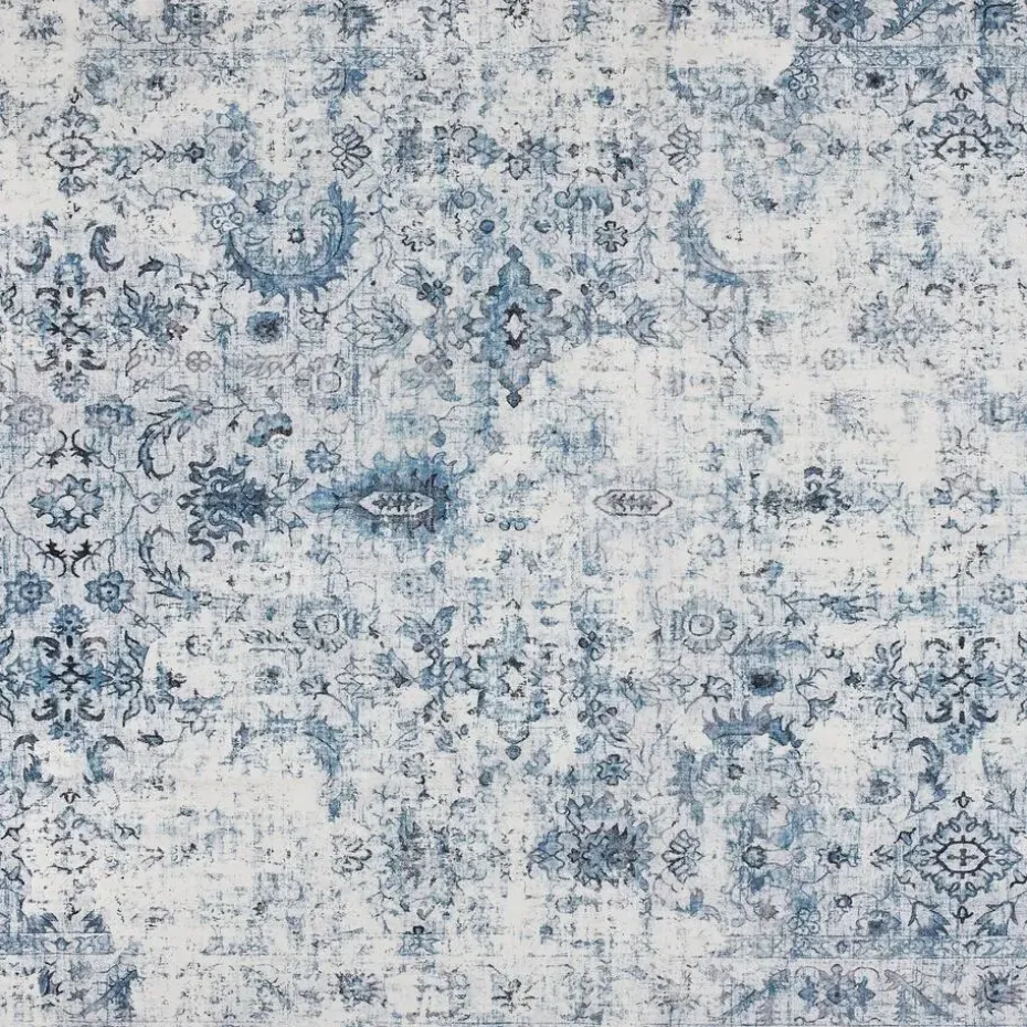 tectake® Vintage design vloerkleed Amara, laagpolig 80 x 150 cm