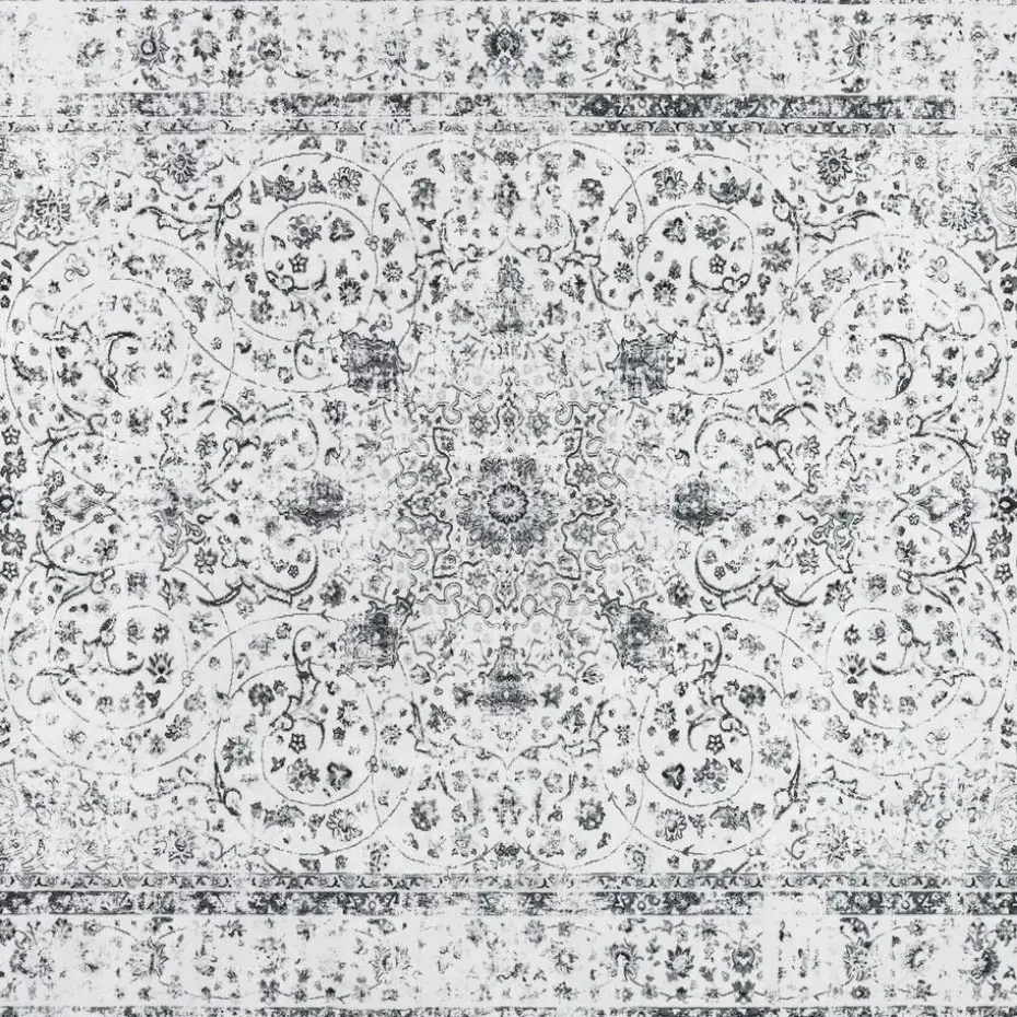 tectake® Vintage design vloerkleed Aliya, laagpolig 160 x 230 cm