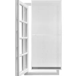 tectake Vliegenhor voor deurkozijnen - - Wit