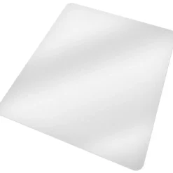 tectake Vloerbeschermende mat voor bureaustoelen, Wit