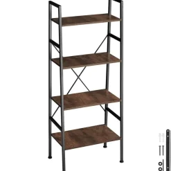 tectake Wandkast Newcastle 57,5 x 35,5 x 139cm