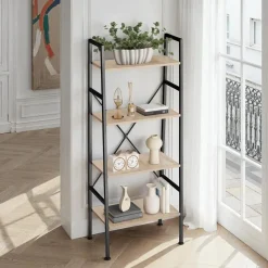 tectake Wandkast Newcastle 57,5 x 35,5 x 139cm