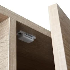 tectake Wandkast 71x32x82cm, Industrieel Licht Hout, Eiken Sonoma