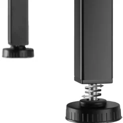 tectake Wandrek Brentwood 57,5x34x173cm, Industrieel Licht Hout, Eiken Sonoma