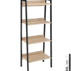 tectake Wandrek, Industrieel Licht Hout, Eiken Sonoma