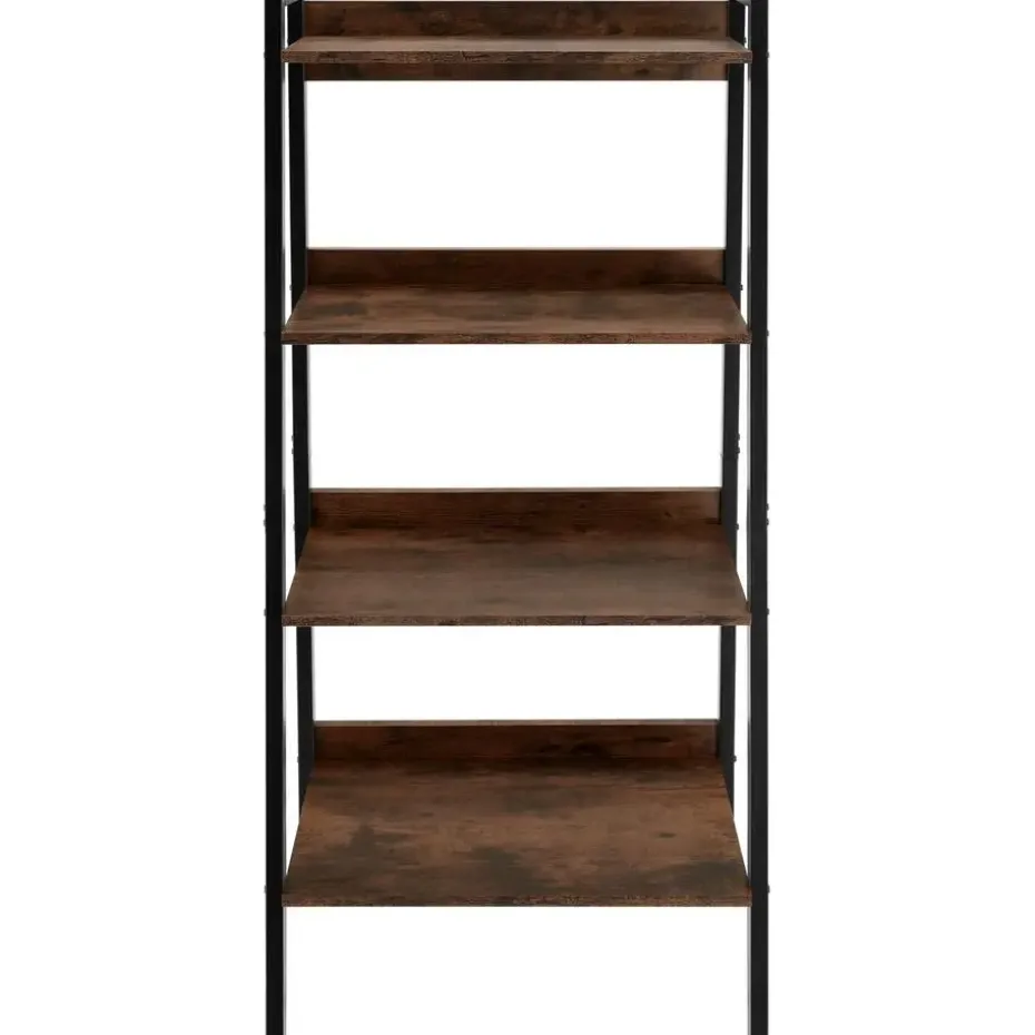 tectake Wandrek, Industrieel Hout Donker, Rustiek