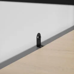 tectake Wandrek Westport 62x24x165,5cm, Industrieel Licht Hout, Eiken Sonoma