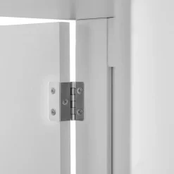 tectake Wastafelonderkast Jasper, 2 vakken, draagkracht 35 kg, Wit