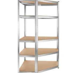 tectake Werkplaatsrek, Zilver