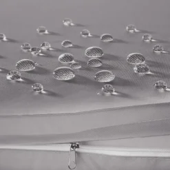 tectake Wicker loungeset Palese voor 4 personen - Zwart