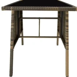 tectake Wicker tuinset Lausanne 2+1 - Natuur