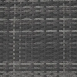 tectake Wicker tuinset Palma 8+4+1 met beschermhoes - Grijs/lichtgrijs