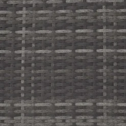 tectake Wicker tuinset Palma 8+4+1 met beschermhoes - Grijs/lichtgrijs