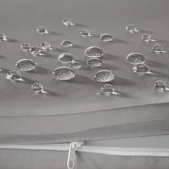 tectake Wicker zonne-eiland Santorini, Zwart