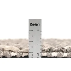 TELLIKAYA - Loper vloerkleed - Grijs - 160 x 230 cm - Jute