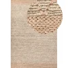 TELLIKAYA - Loper vloerkleed - Groen/Beige - 200 x 300 cm - Jute