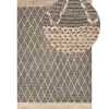 TELLIKAYA - Loper vloerkleed - Grijs - 200 x 300 cm - Jute