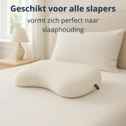 Ten Cate anti age hoofdkussen - traagschuim - 60x70 cm