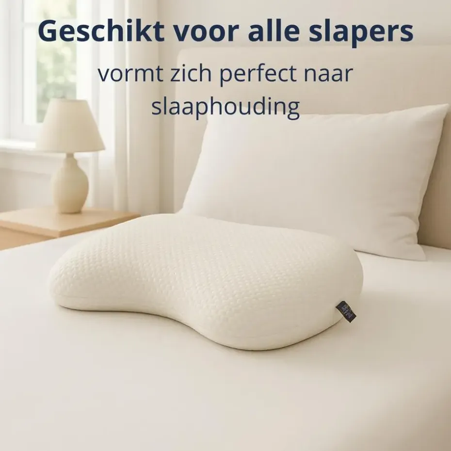 Ten Cate anti age hoofdkussen - traagschuim - 60x70 cm