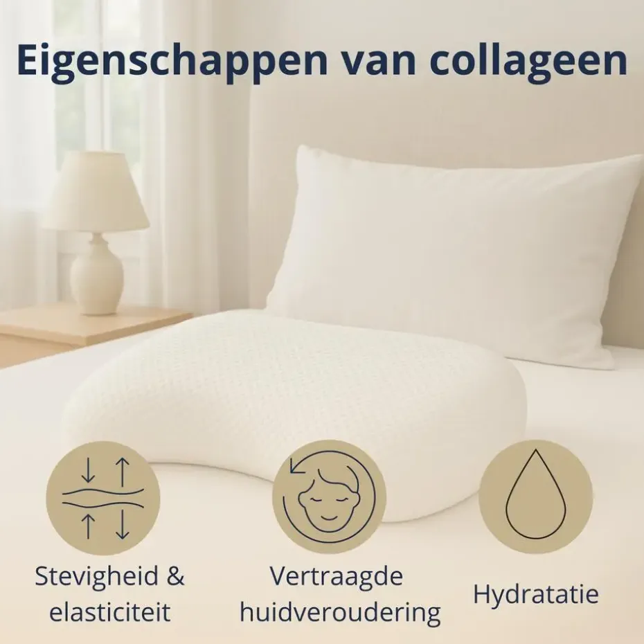 Ten Cate anti age hoofdkussen - traagschuim - 60x70 cm