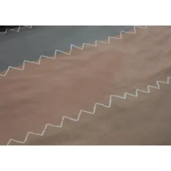 Ten Cate Katoenen Dekbedovertrek - 240x200/220 - Zig Zag Taupe