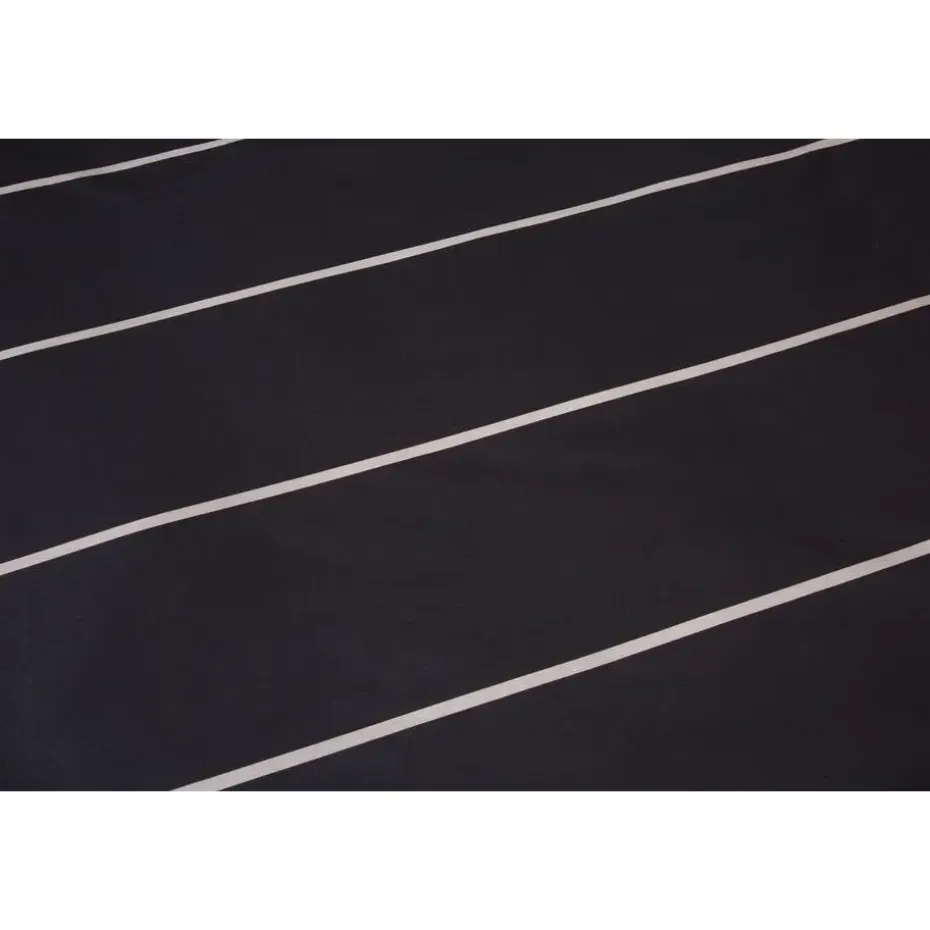 Ten Cate Katoenen Dekbedovertrek - 200x200/220 - Rima Grijs