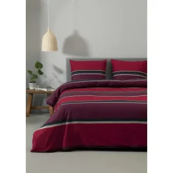 Ten Cate Katoenen Dekbedovertrek - 200x200/220 - Thor Rood