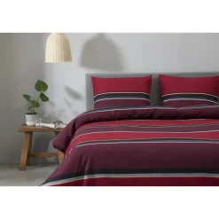 Ten Cate Katoenen Dekbedovertrek - 200x200/220 - Thor Rood
