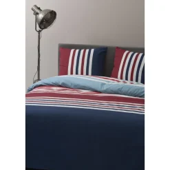 Ten Cate Katoenen Dekbedovertrek - 200x200/220 - Trone Stripe
