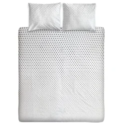 Ten Cate Katoenen Dekbedovertrek - 200x200/220 - Wieber Antraciet