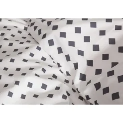 Ten Cate Katoenen Dekbedovertrek - 200x200/220 - Wieber Antraciet