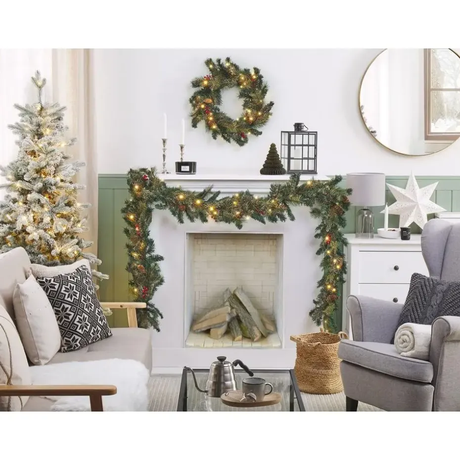 TENALA - Krans - Groen - Synthetisch materiaal