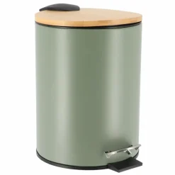 Tendance Badkamer prullenbak Bamboo vibe - soft close - 3 ltr