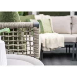 Teramon hoekset - 4-dlg. - carbon black - taupe - desert sand