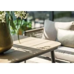 Teramon hoekset - 4-dlg. - carbon black - taupe - desert sand