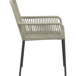 Terrasstoel Gerona - naturel/antraciet