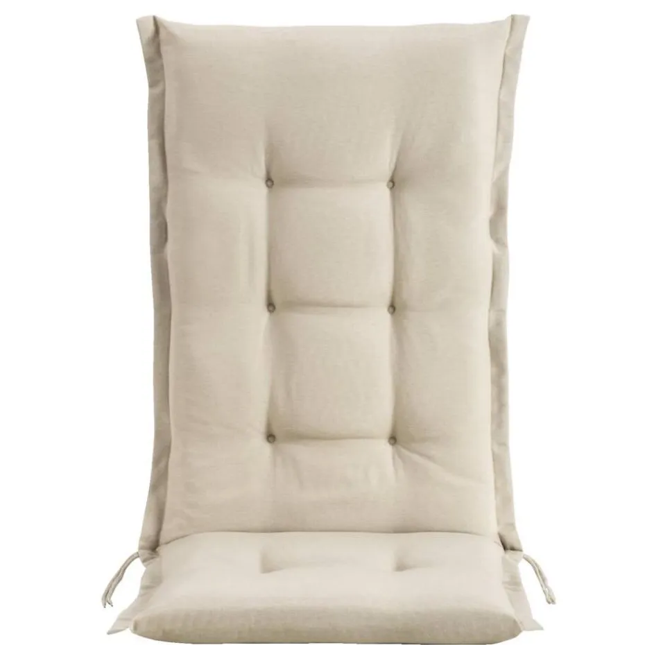 Terrasstoelkussen Brest - zand - 120x50 cm