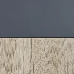 TERUEL - Badkamermeubel - Lichthout/Grijs - MDF