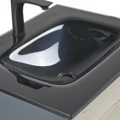 TERUEL - Badkamermeubel - Lichthout/Grijs - MDF