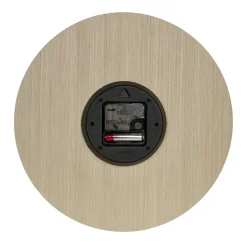 TFA Wandklok - naturel houtkleur - hout - D30 cm
