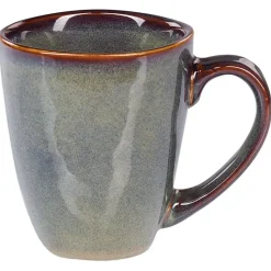 THYME - Serviesset 16 delig - Donkergroen - Steengoed