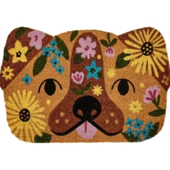 TIBIG - Deurmat - Meerkleurig - 60 x 90 cm - Kokos