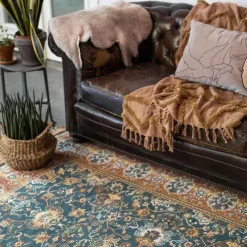 Tier Vloerkleed - Chir - Groen/Oranje - 160x 230 cm