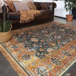 Tier Vloerkleed - Chir - Groen/Oranje - 160x 230 cm