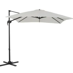 Tiltable Floating Parasol 250x250 cm - Starker schwimmender Sonnenschirm - Ecru