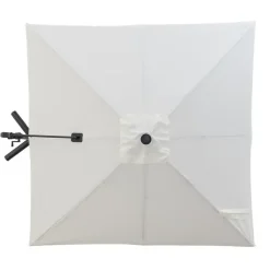 Tiltable Floating Parasol 250x250 cm - Starker schwimmender Sonnenschirm - Ecru