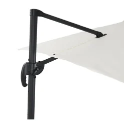 Tiltable Floating Parasol 250x250 cm - Starker schwimmender Sonnenschirm - Ecru