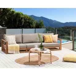 TIMOR II - Tuinbank 3-zits - Lichthout - Gecertificeerd Acaciahout