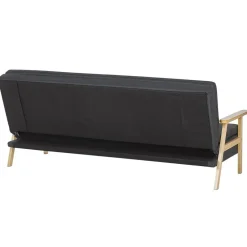 TJORN - Slaapbank - Donkergrijs - Polyester