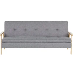 TJORN - Slaapbank - Lichtgrijs - Polyester